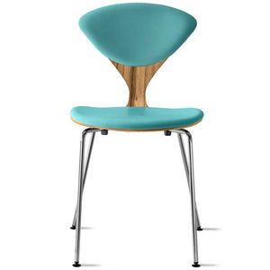 Cherner Metal Leg Side Chair - Upholstered Seat & Back Side/Dining Cherner Chair 