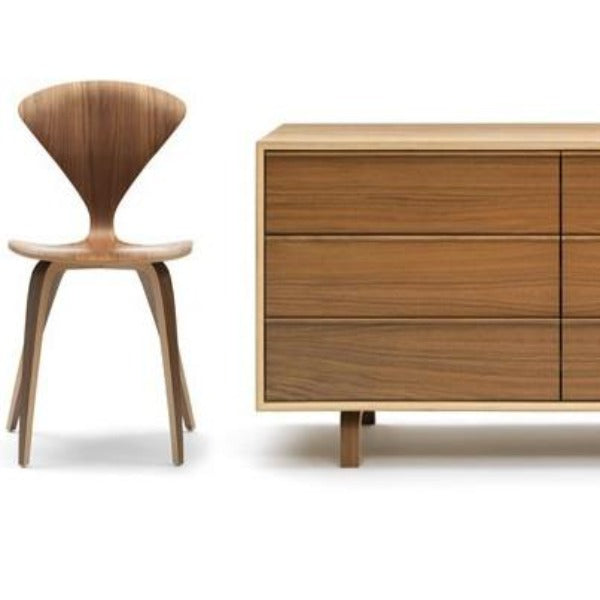 Cherner 6 Drawer Dresser storage Cherner Chair 