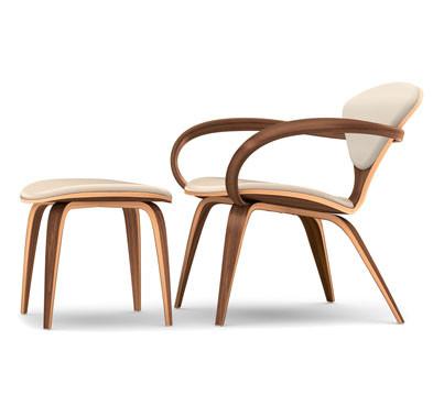Cherner Lounge Arm Chair & Ottoman lounge chair Cherner Chair 