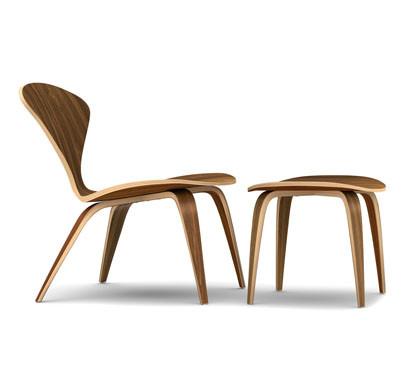 Cherner Lounge Side Chair & Ottoman lounge chair Cherner Chair 