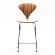 Cherner Metal Leg Stool - Upholstered Seat bar seating Cherner Chair 