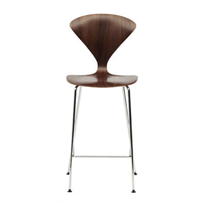 Cherner Metal Leg Stool bar seating Cherner Chair Natural Beech Bar Height 42.5" 
