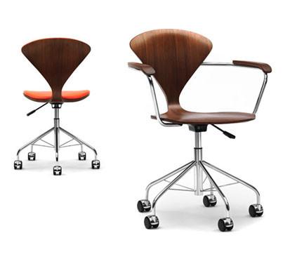 Cherner Task Arm Chair - Upholstered Seat task chair Cherner Chair 