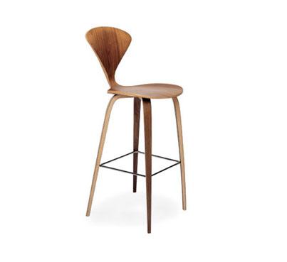 Cherner Wood Leg Stool bar seating Cherner Chair 