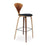 Cherner Wood Leg Stool - Upholstered Seat bar seating Cherner Chair 