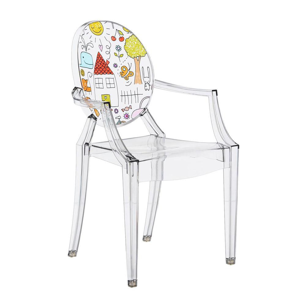 Lou Lou Ghost Stools Kartell Sketch 