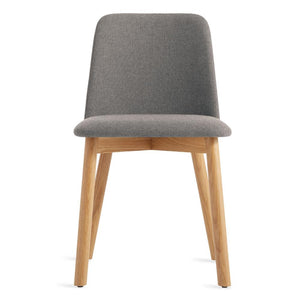 Chip Dining Chair Side/Dining BluDot Pewter White Oak 
