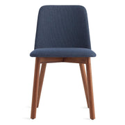 Chip Dining Chair Side/Dining BluDot Toohey Navy Walnut 