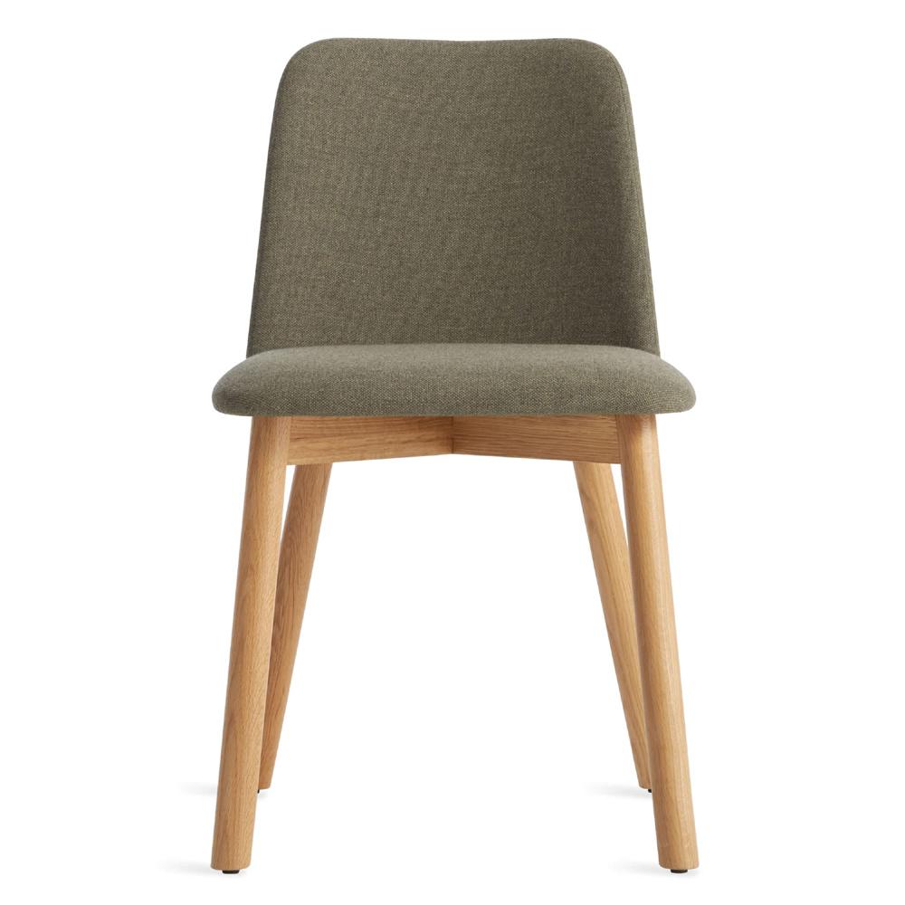 Chip Dining Chair Side/Dining BluDot Toohey Olive White Oak 