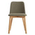 Chip Dining Chair Side/Dining BluDot Toohey Olive White Oak 