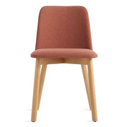 Chip Dining Chair Side/Dining BluDot Toohey Tomato White Oak 