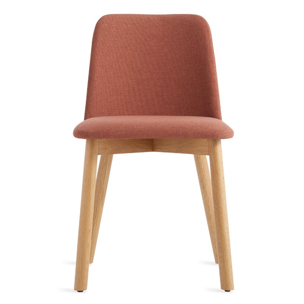 Chip Dining Chair Side/Dining BluDot Toohey Tomato White Oak 