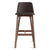 Chip Stool Stools BluDot Bar Height Walnut Gunmetal