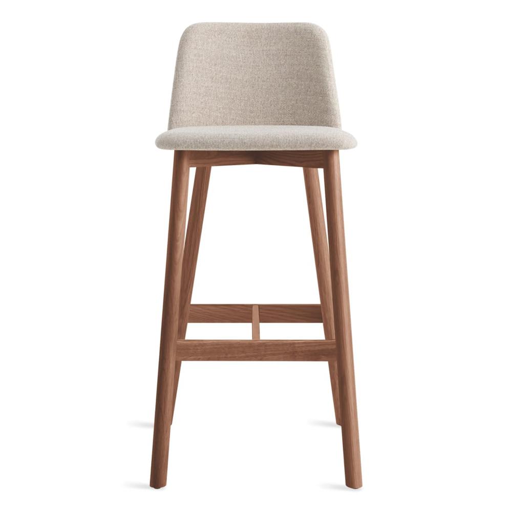 Chip Stool Stools BluDot Bar Height Walnut Tait Stone