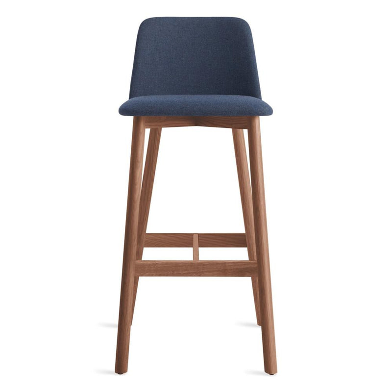 Chip Stool Stools BluDot Bar Height Walnut Toohey Navy