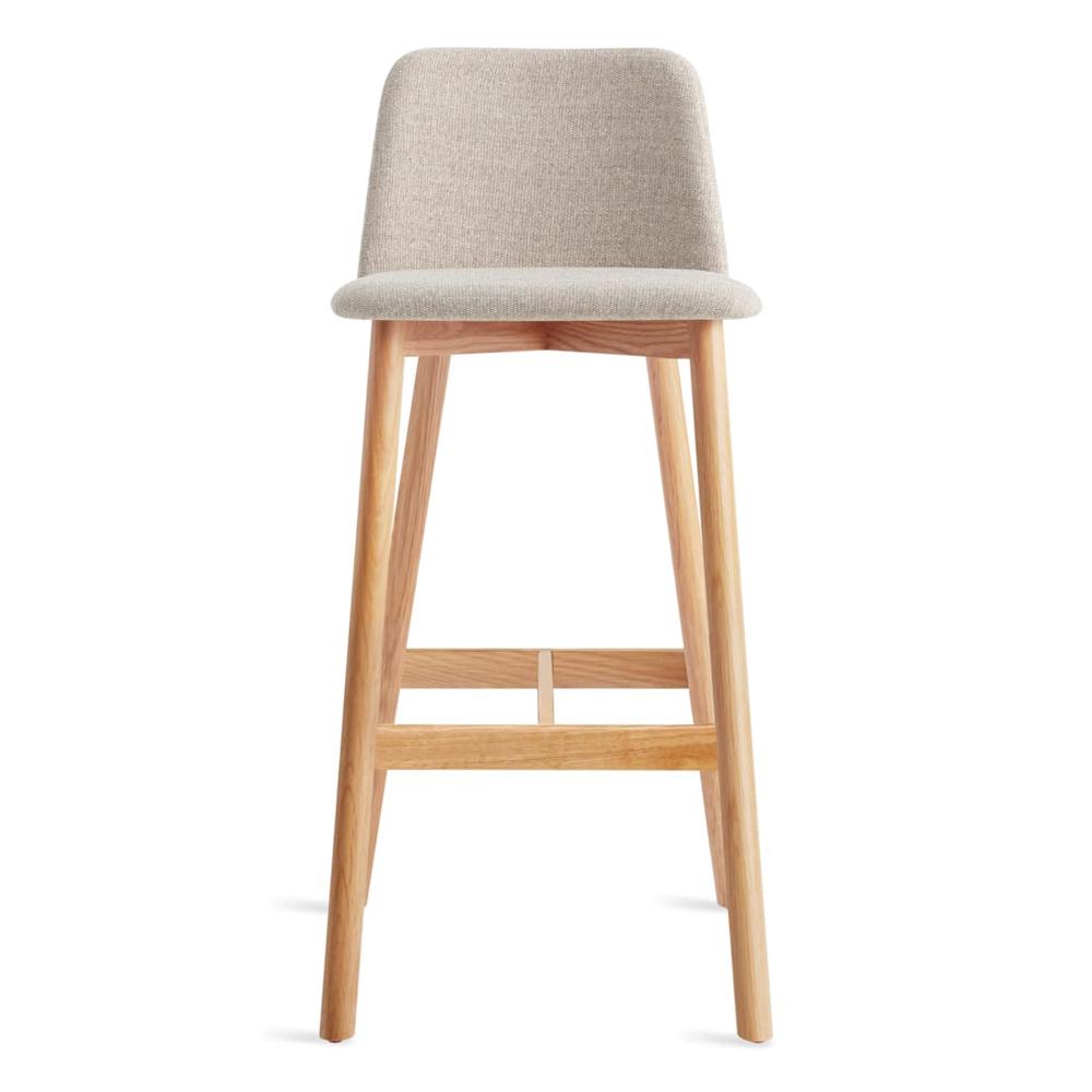 Chip Stool Stools BluDot Bar Height White Oak Tait Stone