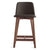 Chip Stool Stools BluDot Counter Height Walnut Gunmetal