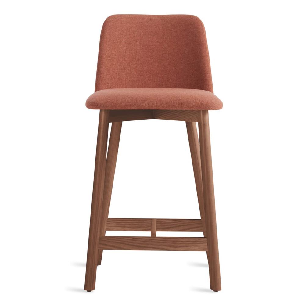 Chip Stool Stools BluDot Counter Height Walnut Toohey Tomato