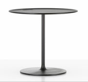 Occasional Low Table side/end table Vitra height 17.7 metal, chocolate 