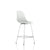 Eames Molded Plastic Counter Stool bar seating herman miller Trivalent Chrome Frame Finish + $40.00 Alpine Standard Glide