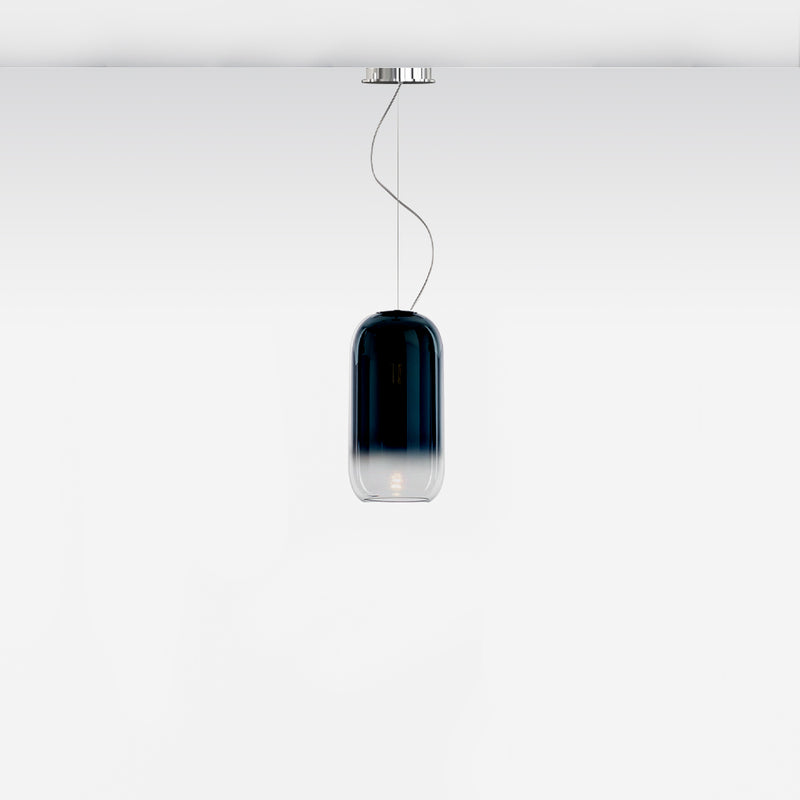 Gople Mini Supension Pendant Lights Artemide Blue Dimmable 2-Wire 