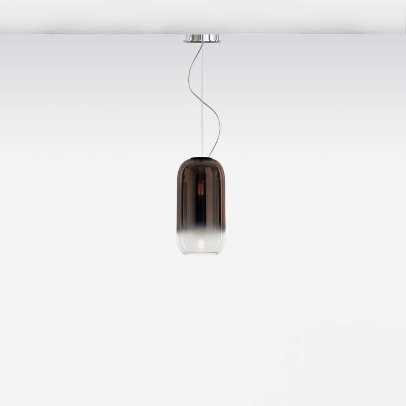 Gople Mini Supension Pendant Lights Artemide Bronze Dimmable 2-Wire 
