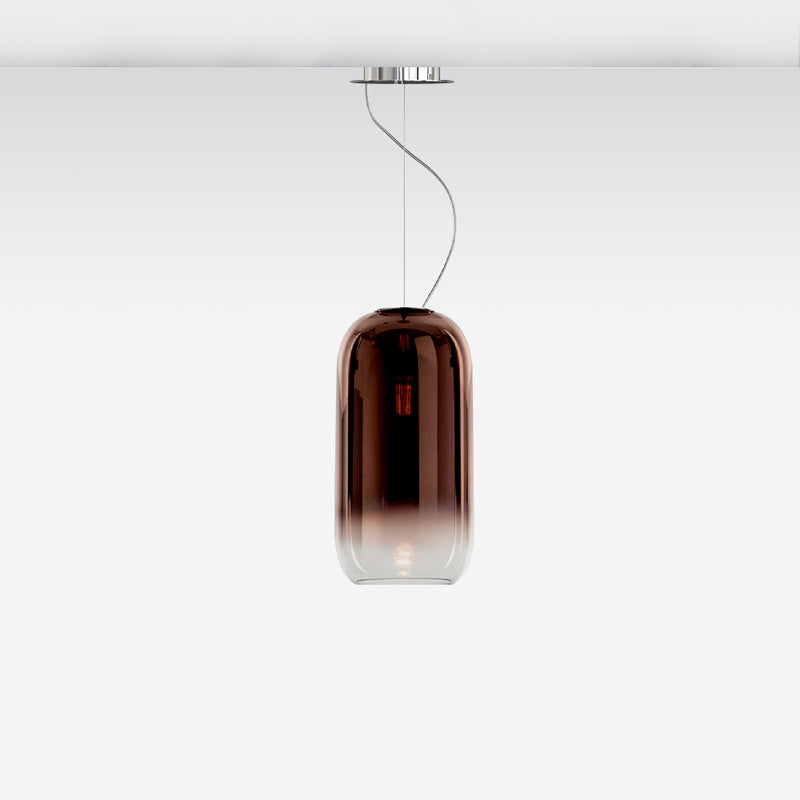 Gople Suspension Pendant Lights Artemide Copper 