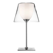 Ktribe T1 Glass Table Lamp Table Lamps Flos Chrome Body-Glass Halogen 