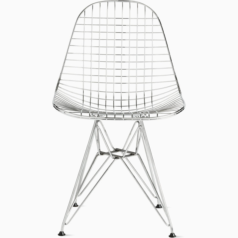Eames Wire Chair Side/Dining herman miller Standard Glides 