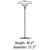 Louis Poulsen PH 4.5/3.5 Glass Floor Lamp Floor Lamps Louis Poulsen 