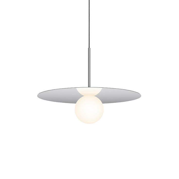 Bola Disc Pendant ceiling lights Pablo Chrome 18" 