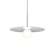 Bola Disc Pendant ceiling lights Pablo Chrome 22" 