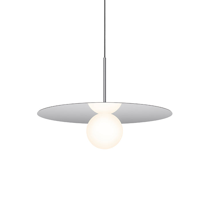 Bola Disc Pendant ceiling lights Pablo Chrome 22&quot; 