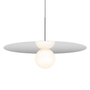 Bola Disc Pendant ceiling lights Pablo Chrome 32" 