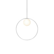 Bola Halo Led Pendant Pendant Lights Pablo Chrome 18" 