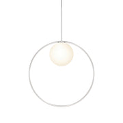 Bola Halo Led Pendant Pendant Lights Pablo Chrome 22" 