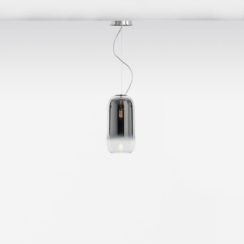 Gople Mini Supension Pendant Lights Artemide Silver Dimmable 2-Wire 