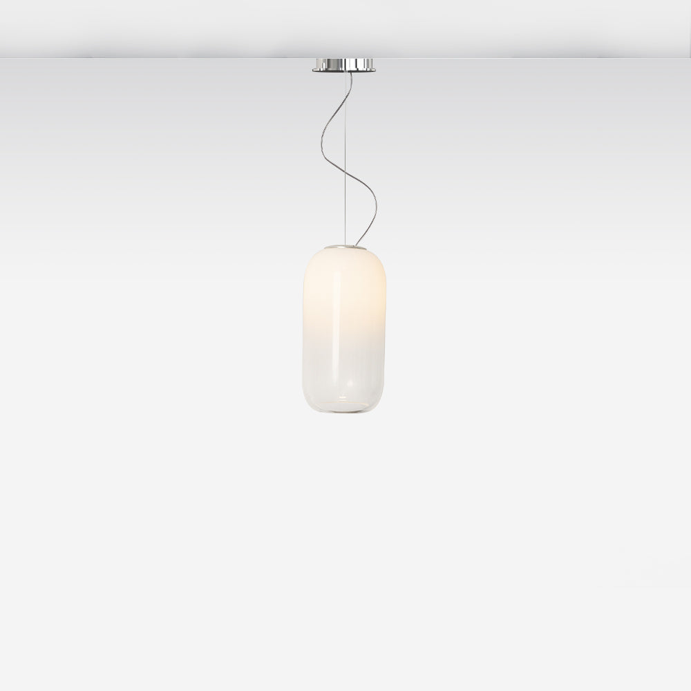 Gople Mini Supension Extended Length Pendant Lights Artemide White 