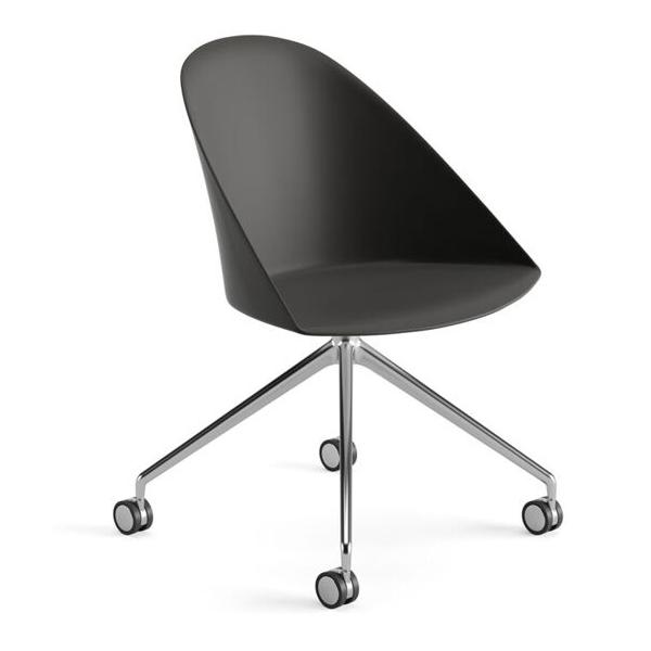 Cila Polypropylene Chair With Fixed Trestle Base Chairs Arper 