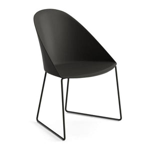 Cila Polypropylene Chair With Sled Base Chairs Arper 