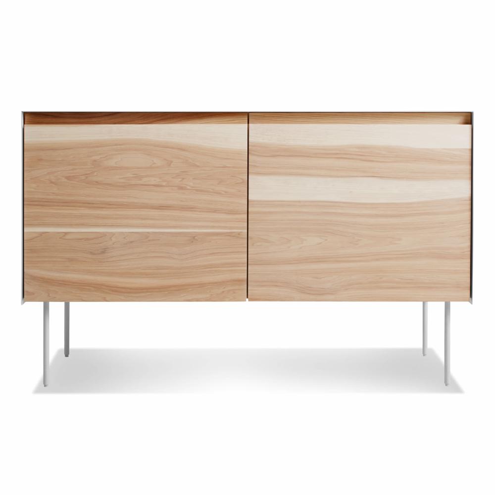 Clad 2 Door Credenza storage BluDot Hickory / White 