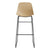 Clean Cut Barstool with Sled Leg Stools BluDot White Oak 