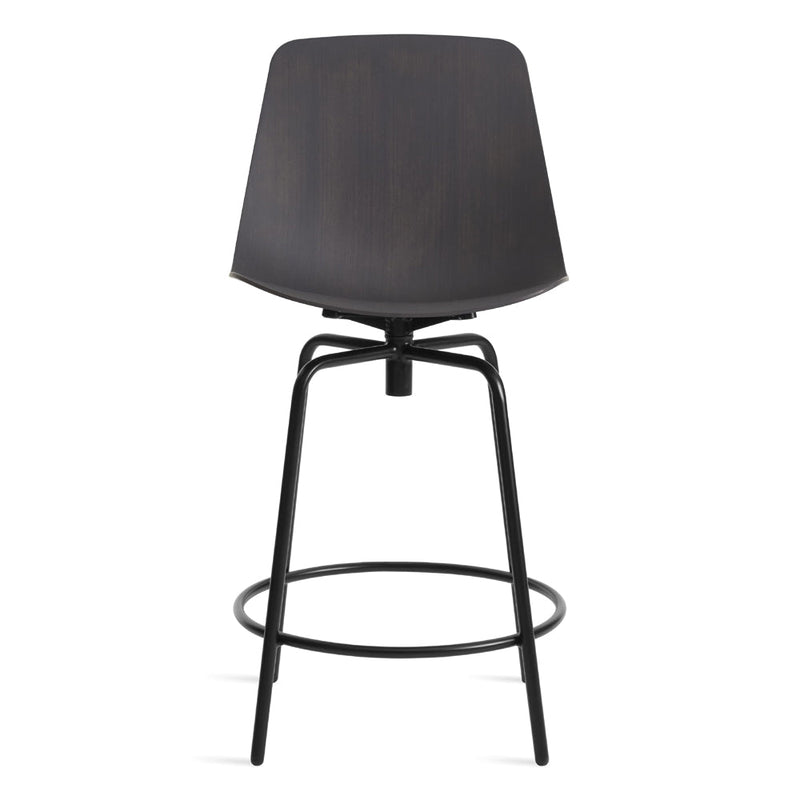 Clean Cut Swivel Counter Stool Stools BluDot Oblivion 