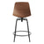 Clean Cut Swivel Counter Stool Stools BluDot Walnut 