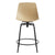 Clean Cut Swivel Counter Stool Stools BluDot White Oak 