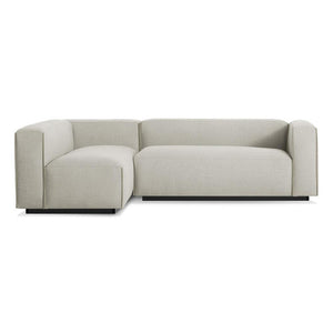 Cleon Small Sectional Sofa Sofa BluDot Maharam Mode in Clavicle Right 