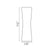 Clessidra Wall Light wall / ceiling lamps Flos 