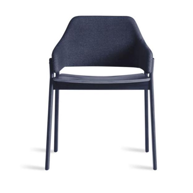 Clutch Dining Chair Side/Dining BluDot Navy on Ash / Edward Navy 