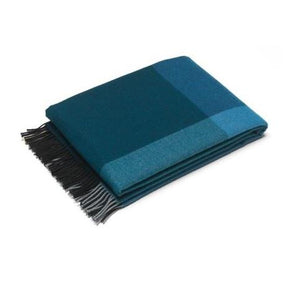 Colour Block Blankets Blanket Vitra Black/Blue 