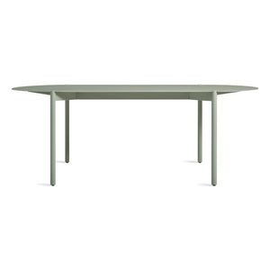 Comeuppance Capsule Shape Dining Table Dining Tables BluDot Grey Green 